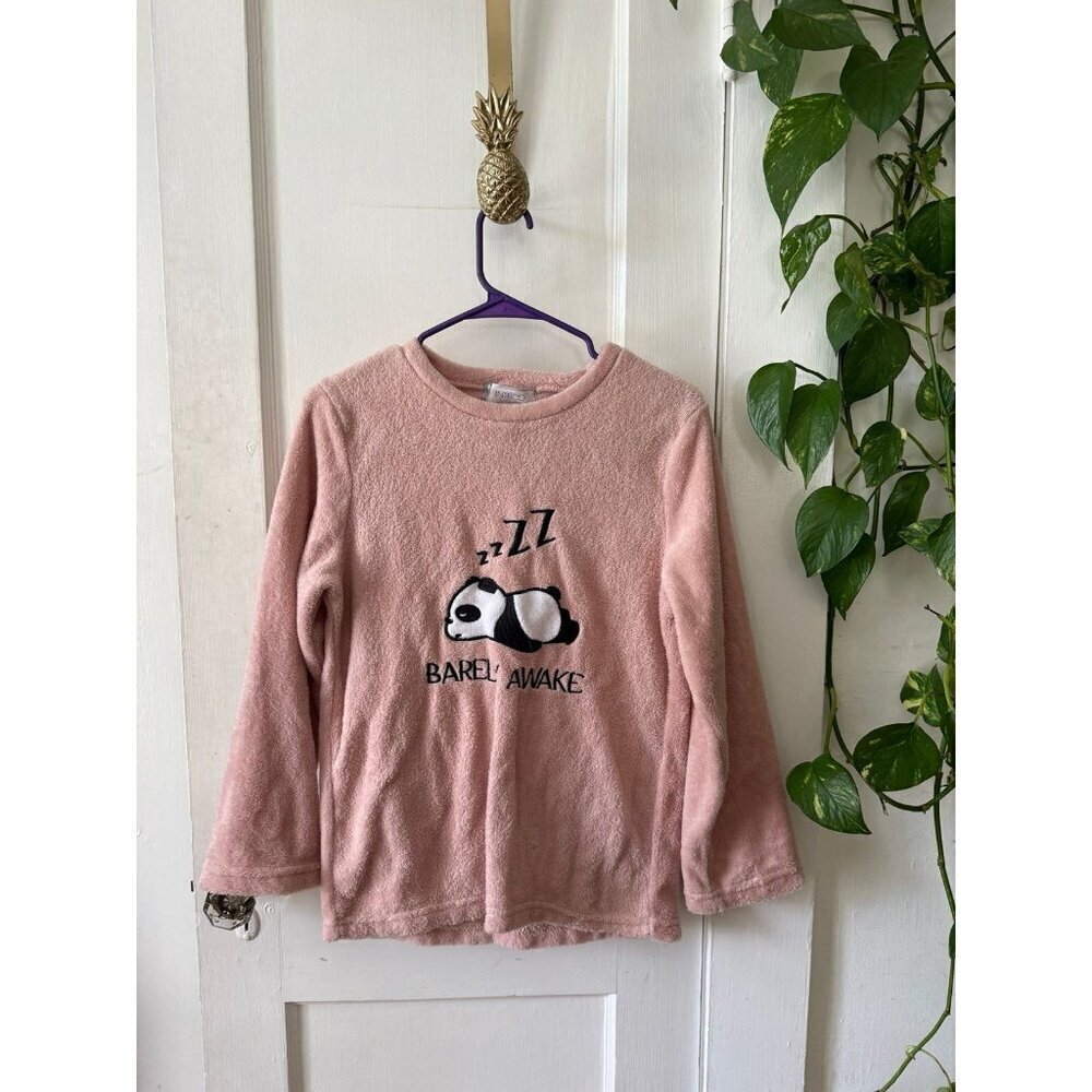 INTECO Intimates women’s size small barely awake panda shirt